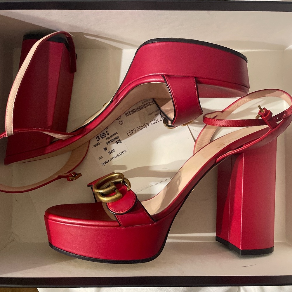 Gucci platforms